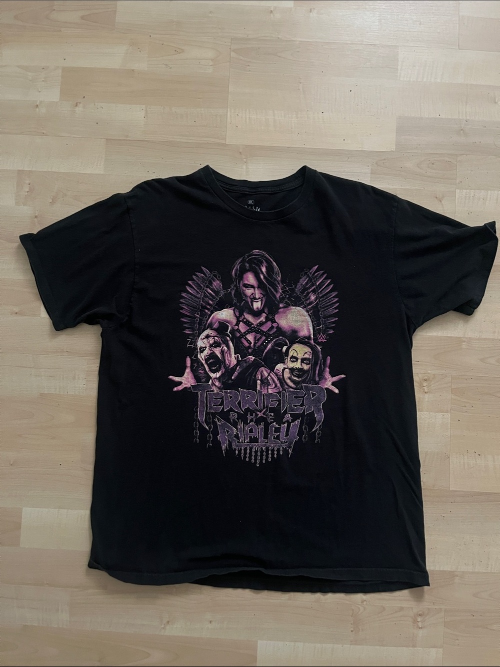 WWE Rhea Ripley x Terrifier Graphic Short-Sleeve Tee